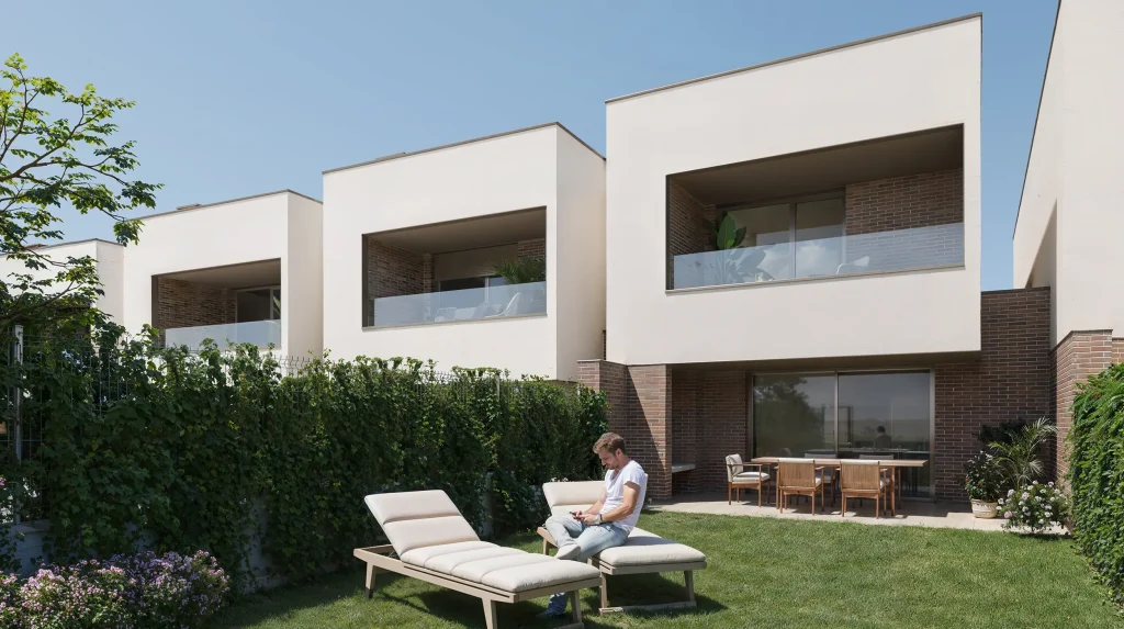 Unifamiliares Olloki - Fachada Exterior - OLLOKI ALTAVISTA - Apisa